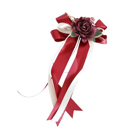 Xuancai Raffinierte Türgriff-Bänder, Türgriffe, Blumenschleife, Dekorationen für Hochzeit, Party, Umgebung, Feier, Auto-Bänder, 8 Stück Xuancai Raffinierte Türgriff-Bänder, Türgriffe, Blumenschleife, Dekorationen für Hochzeit, Party, Umgebung, Feier, Auto-Bänder, 8 Stück von Xuancai