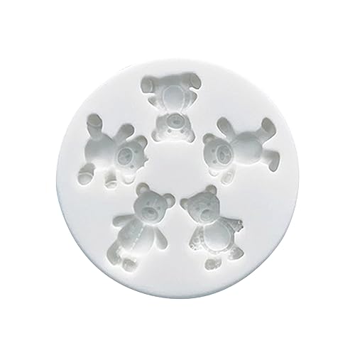 Xuancai Silikonform mit Bärenumschlag, Fondantform, Kuchenzubehör, Backdekoration, Werkzeuge, Kunstharz, Ornament, handgefertigte Seifenform Xuancai Silikonform mit Bärenumschlag, Fondantform, Kuchenzubehör, Backdekoration, Werkzeuge, Kunstharz, Ornament, handgefertigte Seifenform von Xuancai