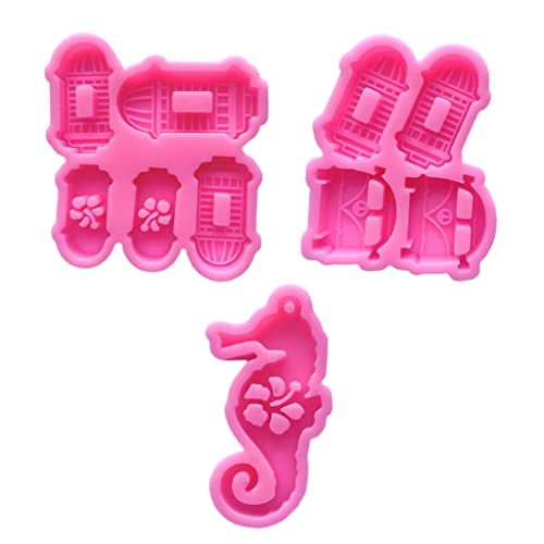 Auto-Seepferdchen-Ornamente, Epoxidharz-Form, Schlüsselanhänger, Anhänger, Silikon-Schmuck, Dekorationen, Gießwerkzeug Auto-Seepferdchen-Ornamente, Epoxidharz-Form, Schlüsselanhänger, Anhänger, Silikon-Schmuck, Dekorationen, Gießwerkzeug von Xuanxi