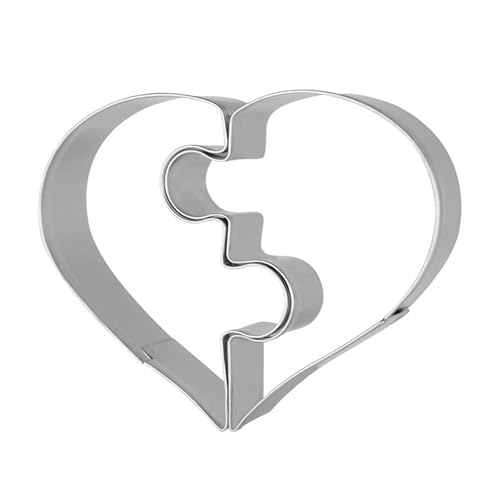 Doppelherzförmige Backformen aus Edelstahl, Keksformen, Kuchendekoration, Werkzeug, Haushaltskekse, Schneiden Doppelherzförmige Backformen aus Edelstahl, Keksformen, Kuchendekoration, Werkzeug, Haushaltskekse, Schneiden von Xuanxi