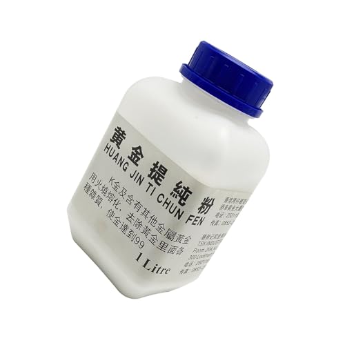 Goldraffinierungspulver für effiziente Metallreinigung und -gewinnung, 100 g/450 g, Schmuck-Goldreinigungswerkzeug, professionelles Raffinierungspulver von Xuanxi