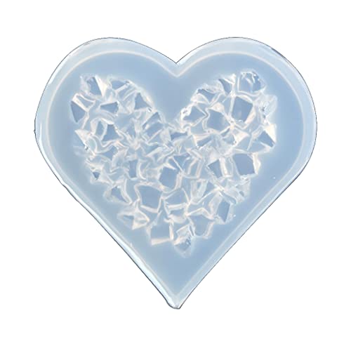 Love Epoxidharz-Form, Kristallstein, Ornamente, Silikon von Xuanxi