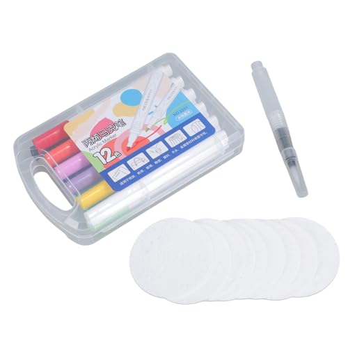 Magics Puff Paint Schaumstoff-Texturpapier, Zeichenpapier, Schaumstoff-Malset mit Aquarellstift, Zauberfarbe, Zeichnen, Malset mit Aquarellstift für Kinder von Xuanxi