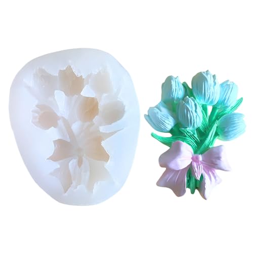 Silikonformen für Blumensträuße, Epoxidharz, handgefertigte Seife, Fondant, Süßigkeiten, Kuchen, Schokolade, flexible Silikonform Silikonformen für Blumensträuße, Epoxidharz, handgefertigte Seife, Fondant, Süßigkeiten, Kuchen, Schokolade, flexible Silikonform von Xuanxi