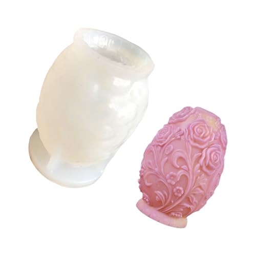 Tulpeneier-Formen, Gießformen, Silikon, Ornament, Gips, Ostern, Epoxidharz, Gussteile, Eier, Ostern, Silikon, Bastelbedarf von Xuanxi