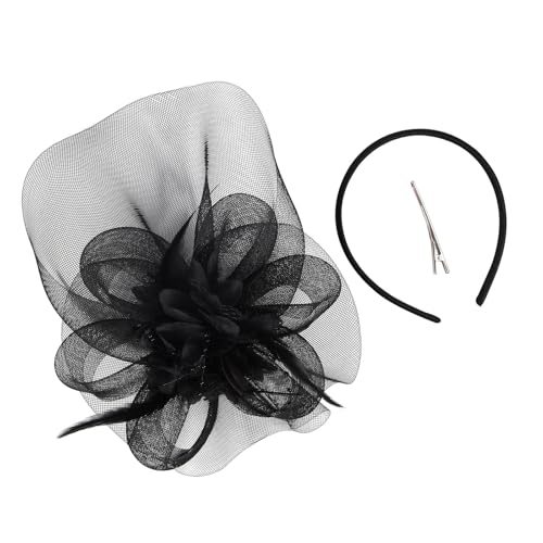 Xuanxi Flapper-Kostüm aus Netzstoff, mit gefiederten Dekoren für Damen, besondere Anlässe, Pferderennen, Veranstaltungen, Bankett, Kopfschmuck Xuanxi Flapper-Kostüm aus Netzstoff, mit gefiederten Dekoren für Damen, besondere Anlässe, Pferderennen, Veranstaltungen, Bankett, Kopfschmuck von Xuanxi