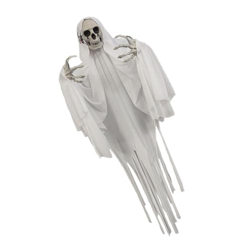 Xuanxi Halloween-Ornament mit Totenkopf-Kopf, Halloween-Dekorationen für den Innenbereich, Balkon, Außenbereich, Hof, Garten, Partys, Dekorationen, Party-Dekoration Xuanxi Halloween-Ornament mit Totenkopf-Kopf, Halloween-Dekorationen für den Innenbereich, Balkon, Außenbereich, Hof, Garten, Partys, Dekorationen, Party-Dekoration von Xuanxi