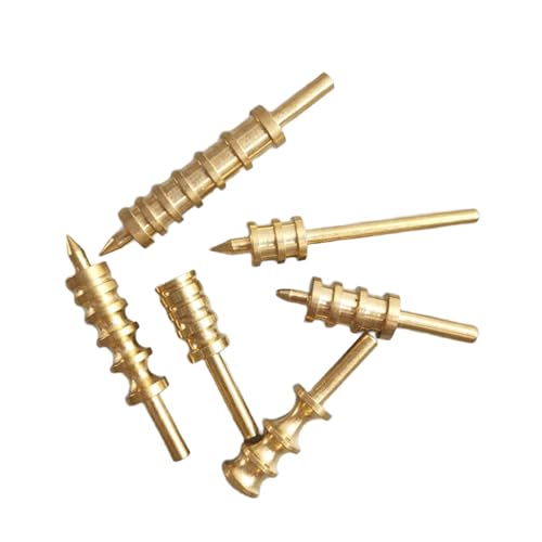 Xuanxi Lederkanten-Polierer, 2–6 Rillen, Metalleinfassung, Polierwerkzeug für Lederarbeiten, 6 Stück Xuanxi Lederkanten-Polierer, 2–6 Rillen, Metalleinfassung, Polierwerkzeug für Lederarbeiten, 6 Stück von Xuanxi