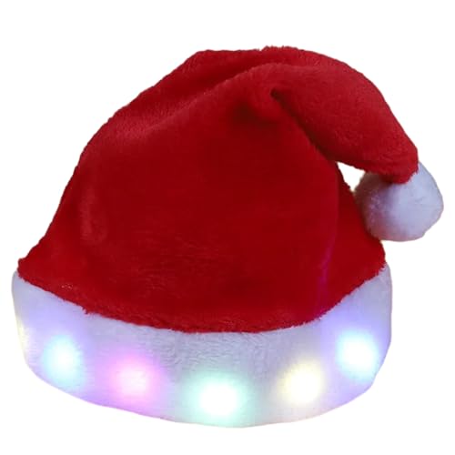 Xuanxi Plüsch-Weihnachtsmannmützen für Festivals, Familientreffen, beleuchtete Weihnachtsmannmütze, Feiertagsparty-Requisiten, Weihnachtsdekoration, Heimdekoration Xuanxi Plüsch-Weihnachtsmannmützen für Festivals, Familientreffen, beleuchtete Weihnachtsmannmütze, Feiertagsparty-Requisiten, Weihnachtsdekoration, Heimdekoration von Xuanxi