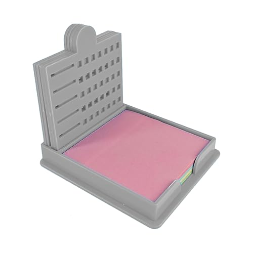 Xujuika Klebezettel Halter | Haftnotizen Checkliste Schablone | Wiederverwendbarer Checklisten Ersteller 8 cm Notizblock für Familie Schule Studentenwohnheim Kollegen Reisen Haushalt Aufgabenliste von Xujuika