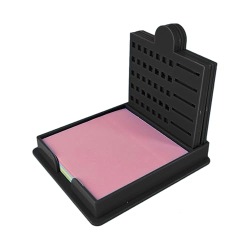 Xujuika Klebezettel Spender - Notizzettel Organizer | Wiederverwendbarer Checklisten Ersteller 8 cm Notizblock für Familie Schule Studentenwohnheim Kollegen Reisen Haushalt Aufgabenliste von Xujuika