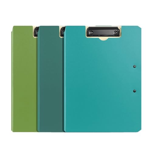 Dokumentenmappe Fächermappe 3 Stück Faltbarer Klemmbrettordner mit Abdeckung, PP, stabiler Doppelclip-Ordner, Vertragsdatei-Organizer, Binder, Bürobedarf Schule Document Organizer Dokumentenmappe Fächermappe 3 Stück Faltbarer Klemmbrettordner mit Abdeckung, PP, stabiler Doppelclip-Ordner, Vertragsdatei-Organizer, Binder, Bürobedarf Schule Document Organizer von Xumh2024-3