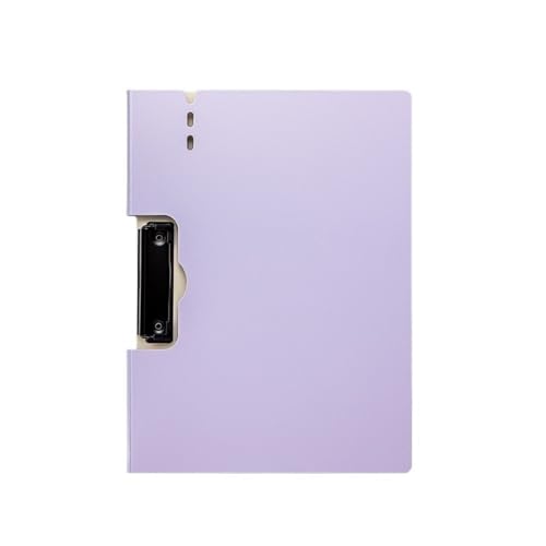 Dokumentenmappe Fächermappe A4-Dateiordner, multifunktionales Klemmbrett, Schreibwaren, Bürobedarf, Papier, Verträge, Organisation, Aufbewahrung, Clip Schule Document Organizer(Purple) von Xumh2024-3