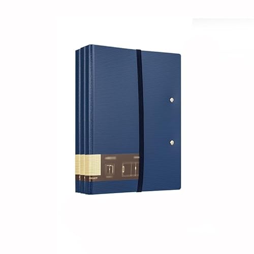 Dokumentenmappe Fächermappe Faltbarer Ordner, A5/A4, multifunktionaler horizontaler Schreibblock, Ordner zur Organisation von Geschäftsinformationen, 3 Stück Schule Document Organizer(Blue) von Xumh2024-3
