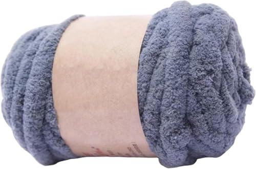 Dickes, dickes Garn, schweres Garn, zum Stricken und Häkeln (250 g) (blau) von Xuyuehengqdd