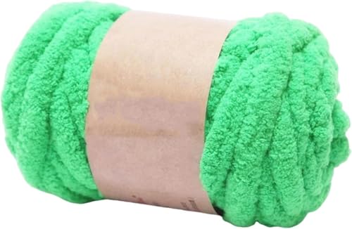 Dickes, dickes Garn, schweres Garn, zum Stricken und Häkeln (250 g) (grün) von Xuyuehengqdd