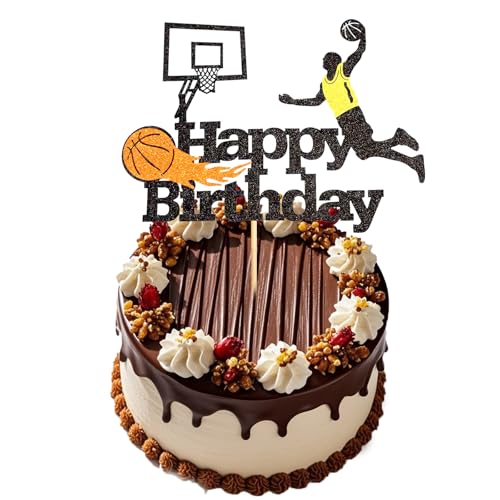 Xvbhaq Basketball Tortendeko Geburtstag,Basketball-Kuchenaufsatz Tortenaufsatz Alles Gute zum Geburtstag,Geburtstagsparty-Zubehör, Sportthema, Jungengeburtstag Xvbhaq Basketball Tortendeko Geburtstag,Basketball-Kuchenaufsatz Tortenaufsatz Alles Gute zum Geburtstag,Geburtstagsparty-Zubehör, Sportthema, Jungengeburtstag von Xvbhaq