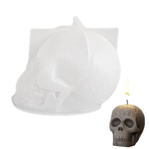 Xvilmaun Totenkopf-Silikonform, Schädel-Epoxidharz-Gussform, Kunsthandwerk Xvilmaun Totenkopf-Silikonform, Schädel-Epoxidharz-Gussform, Kunsthandwerk von Xvilmaun