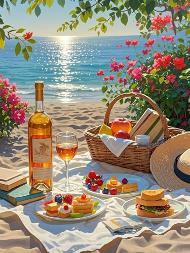 XvvwEndlessx 11CT Gestempelte Kreuzstich-Sets Kreuzstich-Kit Starter Entspanntes Wochenende Am Strand 3 Sticken Set Erwachsene AnfäNger 40×50Cm XvvwEndlessx 11CT Gestempelte Kreuzstich-Sets Kreuzstich-Kit Starter Entspanntes Wochenende Am Strand 3 Sticken Set Erwachsene AnfäNger 40×50Cm von XvvwEndlessx