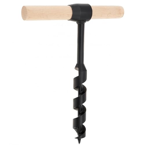 Handschnecke Holzbohrer, Mehrzweckhandbuch Handbohrmaschine, Grenzschuhwerkzeug für Hochleistungsstahl für Camping, Buschcra von Xweptuy