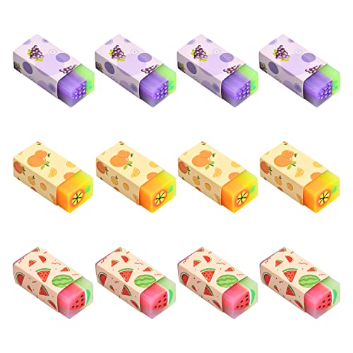 Xzeemo 12 Stück Radiergummi Kinder, Fruchtgeschmack Radiergummi Set, Weich Radierer, Süße Obst Radiergummis, für Kinder Studenten Schule Bürobedarf Schreibwaren Weihnachten Geschenk Xzeemo 12 Stück Radiergummi Kinder, Fruchtgeschmack Radiergummi Set, Weich Radierer, Süße Obst Radiergummis, für Kinder Studenten Schule Bürobedarf Schreibwaren Weihnachten Geschenk von Xzeemo