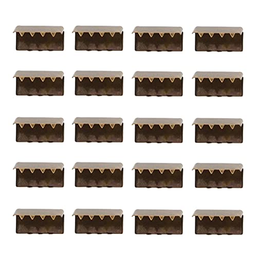 20 Stück Verschlüsse, Metallbandenden, Klemmen, 20 mm, Eisenbandverschluss, Quetschschnur-Verschlüsse, Clips, für Schmuckherstellung 20 Stück Verschlüsse, Metallbandenden, Klemmen, 20 mm, Eisenbandverschluss, Quetschschnur-Verschlüsse, Clips, für Schmuckherstellung von XzhixiangKing