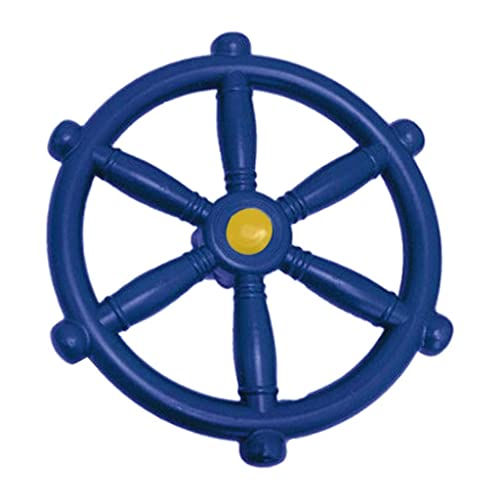 Piratenschiff Kinder Lenkrad Corsair Schiff Spielplatz Lenkrad Spielplatz Zubehör Blau von XzhixiangKing