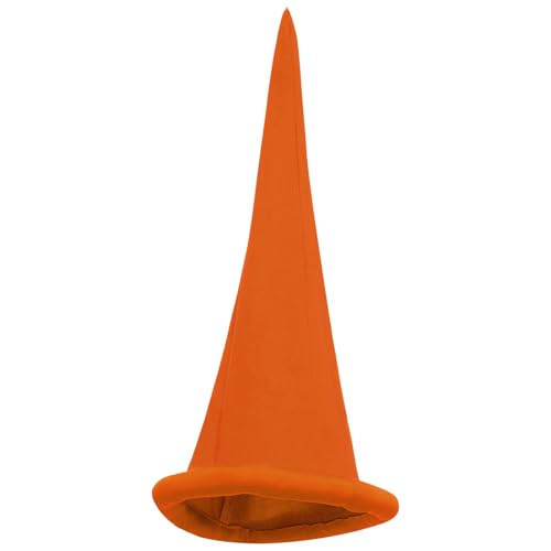 XzhixiangKing Zwerghüte Zwergenhüte Halloween Elfenhut für Party Kostüm Zubehör (Orange) von XzhixiangKing