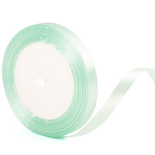 10mm Mintgrünes Band für Geschenkverpackung 22m, Teal Green Band Dünnes Gewebe Satinband für Geschenk Wrapping Weihnachtskuchen Haar Bogen Bouquet Florist Crafting Hochzeit Auto Dekoration 10mm Mintgrünes Band für Geschenkverpackung 22m, Teal Green Band Dünnes Gewebe Satinband für Geschenk Wrapping Weihnachtskuchen Haar Bogen Bouquet Florist Crafting Hochzeit Auto Dekoration von YAAVAAW