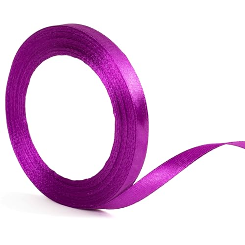 10mm dunkelviolettes Band für Geschenkverpackung 22m, lila Halloween Band Dünnes Gewebe Satinband für Geschenk Verpackung Halloween Kuchen Haar Bogen Bouquet Crafting Hochzeit Auto Dekoration 10mm dunkelviolettes Band für Geschenkverpackung 22m, lila Halloween Band Dünnes Gewebe Satinband für Geschenk Verpackung Halloween Kuchen Haar Bogen Bouquet Crafting Hochzeit Auto Dekoration von YAAVAAW