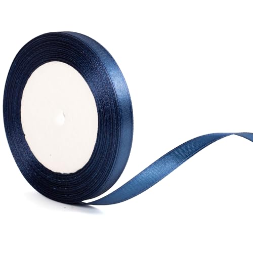 10mm marineblaues Band, verwendet für Geschenkverpackung 22m, dunkelblauer dünner Satin, verwendet für Geschenkverpackungsband, Weihnachtstorte, Bogen, Strauß, Blumengeschäft, Hochzeit Auto Dekoration 10mm marineblaues Band, verwendet für Geschenkverpackung 22m, dunkelblauer dünner Satin, verwendet für Geschenkverpackungsband, Weihnachtstorte, Bogen, Strauß, Blumengeschäft, Hochzeit Auto Dekoration von YAAVAAW