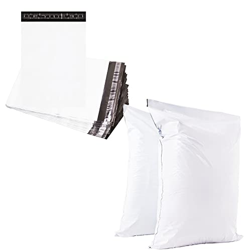 12 Stück 80x95cm Weiß Versandbeutel Plastik Versandtaschen,Versandtüten für Kleidung Groß,Selbstklebend Poly Kunststoffbeutel Wasserdichte Kuriertaschen Paket Tüten für Versand Warensendung Textilien 12 Stück 80x95cm Weiß Versandbeutel Plastik Versandtaschen,Versandtüten für Kleidung Groß,Selbstklebend Poly Kunststoffbeutel Wasserdichte Kuriertaschen Paket Tüten für Versand Warensendung Textilien von YAAVAAW