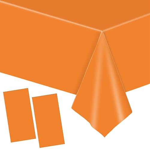 2 Stück Einweg Tischdecke Orange Papiertischdeck Roll Kunststoff Party Tischdecken,137 * 274cm Papiertischdecken Rolle wasserdichte Tischtuch für Bienen Party,Kindergeburtstag,Thanksgiving,Halloween 2 Stück Einweg Tischdecke Orange Papiertischdeck Roll Kunststoff Party Tischdecken,137 * 274cm Papiertischdecken Rolle wasserdichte Tischtuch für Bienen Party,Kindergeburtstag,Thanksgiving,Halloween von YAAVAAW