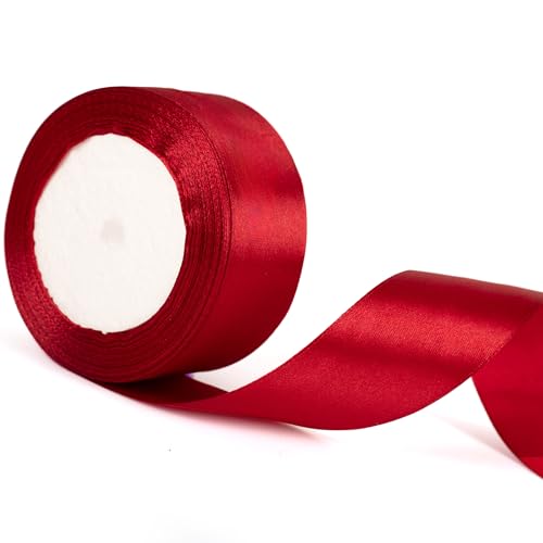 40mm Breite Burgundrote Band Dickes Dunkel Rot Weihnachtsband für Geschenkverpackung Geschenkverpackungsband Weihnachten Kuchen Bogen Bouquet Crafting Hochzeit Auto Dekoration 40mm Breite Burgundrote Band Dickes Dunkel Rot Weihnachtsband für Geschenkverpackung Geschenkverpackungsband Weihnachten Kuchen Bogen Bouquet Crafting Hochzeit Auto Dekoration von YAAVAAW
