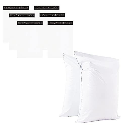 6 Stück 80x95cm Weiß Versandbeutel Plastik Versandtaschen,Versandtüten für Kleidung Groß,Selbstklebend Poly Kunststoffbeutel Wasserdichte Kuriertaschen Paket Tüten für Versand Warensendung Textilien 6 Stück 80x95cm Weiß Versandbeutel Plastik Versandtaschen,Versandtüten für Kleidung Groß,Selbstklebend Poly Kunststoffbeutel Wasserdichte Kuriertaschen Paket Tüten für Versand Warensendung Textilien von YAAVAAW