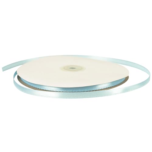 Satinband, 6 mm, hellblau, 91 m, für Geschenkverpackungen, Geschenktüten, Cupcake, Hochzeit, Luftballons, Weihnachtsdekoration, Basteln Satinband, 6 mm, hellblau, 91 m, für Geschenkverpackungen, Geschenktüten, Cupcake, Hochzeit, Luftballons, Weihnachtsdekoration, Basteln von YAAVAAW