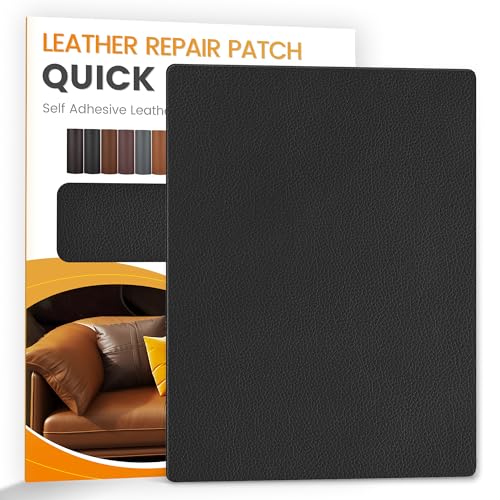 YAFLC kunstleder selbstklebend Schwarz, 21 x 28cm leder patch selbstklebend, kunstleder reparaturset für couch Autositz Sofa Möbel Leder Reparatur Jacken und Renovierung YAFLC kunstleder selbstklebend Schwarz, 21 x 28cm leder patch selbstklebend, kunstleder reparaturset für couch Autositz Sofa Möbel Leder Reparatur Jacken und Renovierung von YAFLC
