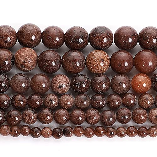 Natürlicher Stein-Aventurin-Quarz-Charm, rund, lose Perlen für Schmuckherstellung, Handarbeiten, Armbänder, DIY-Strang, 4/6/8/10/12 mm, H7324, 6 mm, ca. 63 Stück Natürlicher Stein-Aventurin-Quarz-Charm, rund, lose Perlen für Schmuckherstellung, Handarbeiten, Armbänder, DIY-Strang, 4/6/8/10/12 mm, H7324, 6 mm, ca. 63 Stück von YAJILM