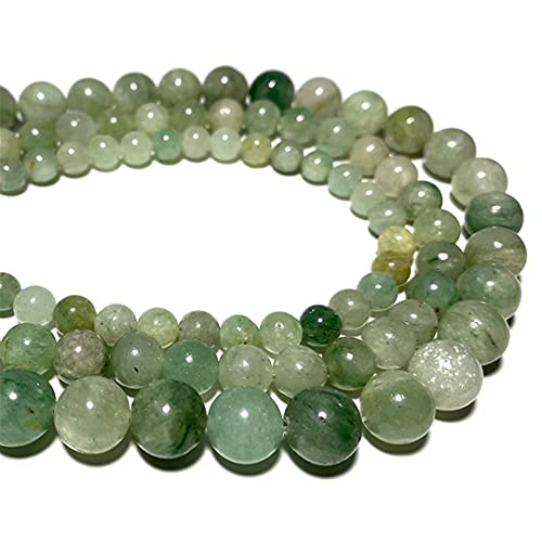Naturstein Jadeit hellgrüne runde Edelsteinperlen für Schmuckherstellung DIY Armband Halskette 6/8/10 mm 8 mm 48 Stück Naturstein Jadeit hellgrüne runde Edelsteinperlen für Schmuckherstellung DIY Armband Halskette 6/8/10 mm 8 mm 48 Stück von YAJILM