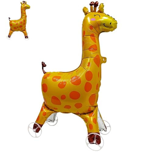 Giraffe Folienballon, Giraffe Luftballon Geburtstag, Giraffe Helium Ballon Luftballons Tiere Walking Tier Folienballons, Jungle Safari Tierballons Tier Riesenballon, für Kinder Geburtstag Party Deko Giraffe Folienballon, Giraffe Luftballon Geburtstag, Giraffe Helium Ballon Luftballons Tiere Walking Tier Folienballons, Jungle Safari Tierballons Tier Riesenballon, für Kinder Geburtstag Party Deko von YAJIMAOY