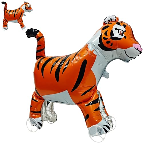 Tiger Folienballon, Tiger Luftballon Geburtstag, Luftballons Tiere Tiger Helium Ballons, Walking Tier Folienballons Jungle Safari Tierballons, XXL Folienballon Tiere für Kinder Geburtstag Party Deko Tiger Folienballon, Tiger Luftballon Geburtstag, Luftballons Tiere Tiger Helium Ballons, Walking Tier Folienballons Jungle Safari Tierballons, XXL Folienballon Tiere für Kinder Geburtstag Party Deko von YAJIMAOY