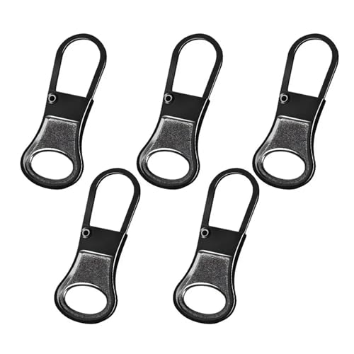 YAKXIUE 5 STÜCKE Ersatz Metall Reißverschluss DIY Nähen Abnehmbare Ersatz Tab Zipper Sliders Kopf Rucksäcke Geldbörsen Reparatur(1) von YAKXIUE