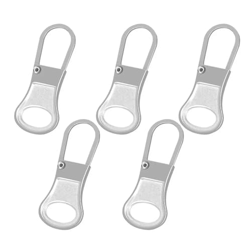YAKXIUE 5 STÜCKE Ersatz Metall Reißverschluss DIY Nähen Abnehmbare Ersatz Tab Zipper Sliders Kopf Rucksäcke Geldbörsen Reparatur(2) von YAKXIUE