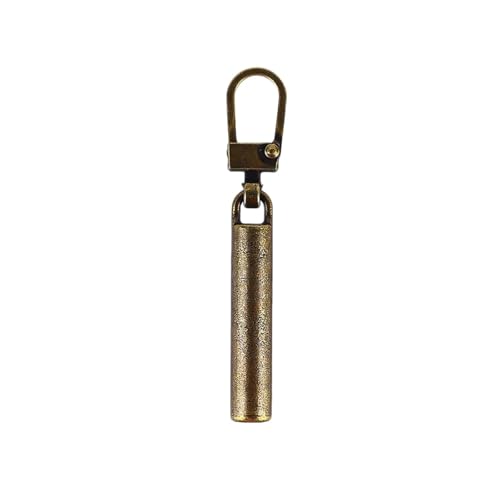 YAKXIUE 5 Stück abnehmbare Reißverschlussschieber aus Metall for Schieberkopf, Reißverschluss-Reparaturset, for Selbernähen von Daunenjacken, Kleidungstaschen(D-5pcs) von YAKXIUE