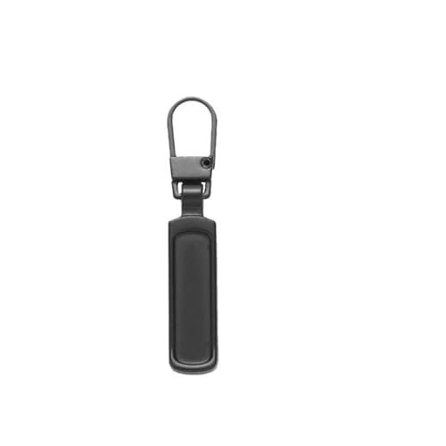 YAKXIUE Ersatz-Reißverschluss mit Abnehmbarer Lasche, Rucksack, Metallschieber, for Gepäck, Jacken, Geldbörsen, Reißverschluss-Abzieher(Black) von YAKXIUE