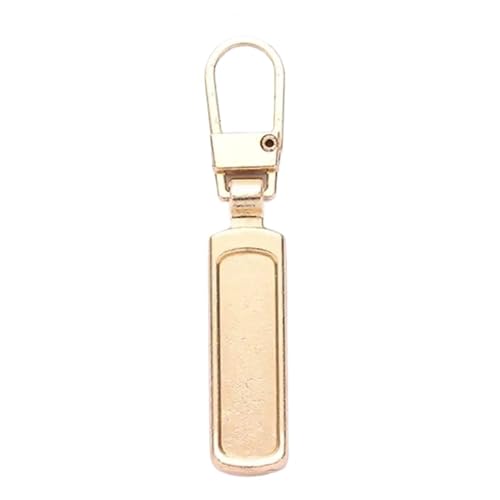 YAKXIUE Metall-Reißverschluss-Fixierer, Reparatur-Ersatz-Abzieher, abnehmbar, for Rucksack, Taschen, Mantel(Gold) von YAKXIUE