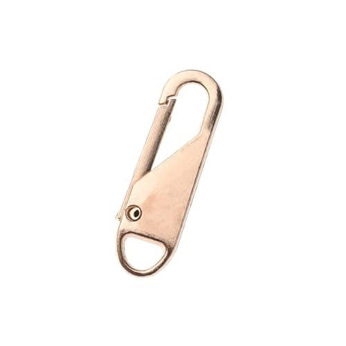 YAKXIUE Reißverschluss Reparatur Tasche Ersatz Schlechte Schnalle Reisetasche Koffer Zip Kopf DIY Nähen(Gold,10PCS) von YAKXIUE