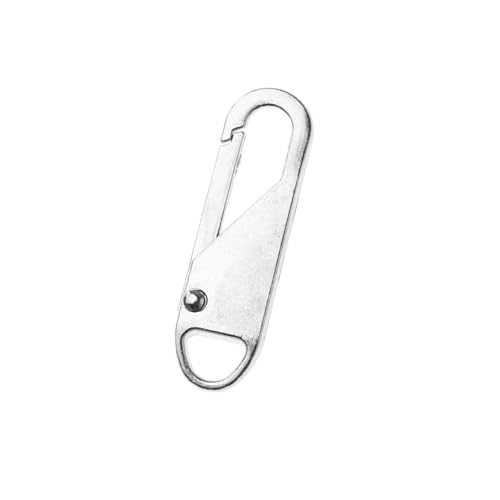 YAKXIUE Reißverschluss Reparatur Tasche Ersatz Schlechte Schnalle Reisetasche Koffer Zip Kopf DIY Nähen(Silver,5PCS) von YAKXIUE