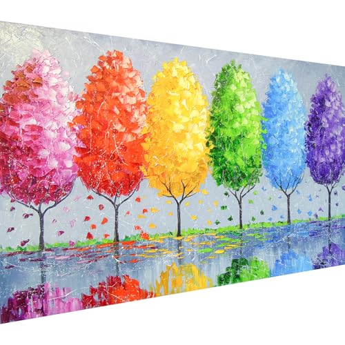 YALKIN 5D Diamond Painting Erwachsene Kinder Großes XXL 40x70cm Diamant Painting Bilder Diamond Art Erwachsene Full DIY Diamant Kunst Malerei Stickerei Set Kreuzstich Bilder Home Wand Dekor von YALKIN