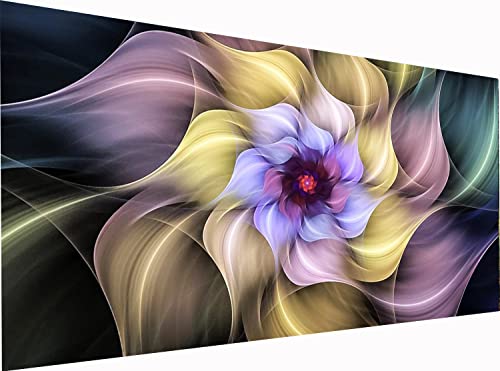 YALKIN 5D Diamond Painting Großes XXL 40x80cm Diamant Painting Bilder Blume Diamond Art Erwachsene Full DIY Diamant Kunst Malerei Stickerei Set Kreuzstich Bilder Home Wand Dekor von YALKIN